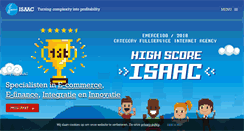 Desktop Screenshot of isaac.nl