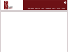 Tablet Screenshot of isaac.org.br